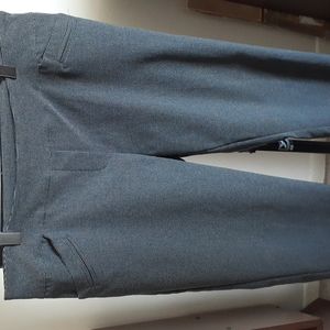 Reitman's Grey Patterned Dress Pants - 12 Petite